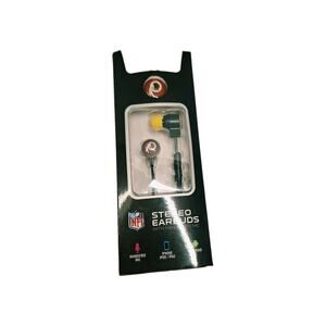 NFL Washington Team Earbuds with Microphone for Iphone/Android Commanders New